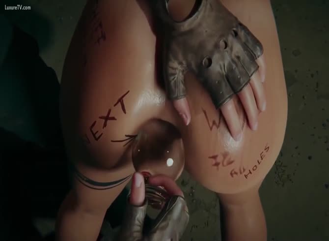 Lara Croft - Lesbian 3D